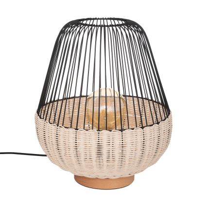 Atmosphera - Bordlampe ANEA 1xE27/40W/230V Rattan