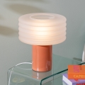 Atmosphera - Bordlampe ASTI 1xE27/60W/230V teglfarvet