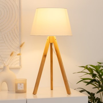 Atmosphera - Bordlampe BAHI 1xE14/40W/230V bambus