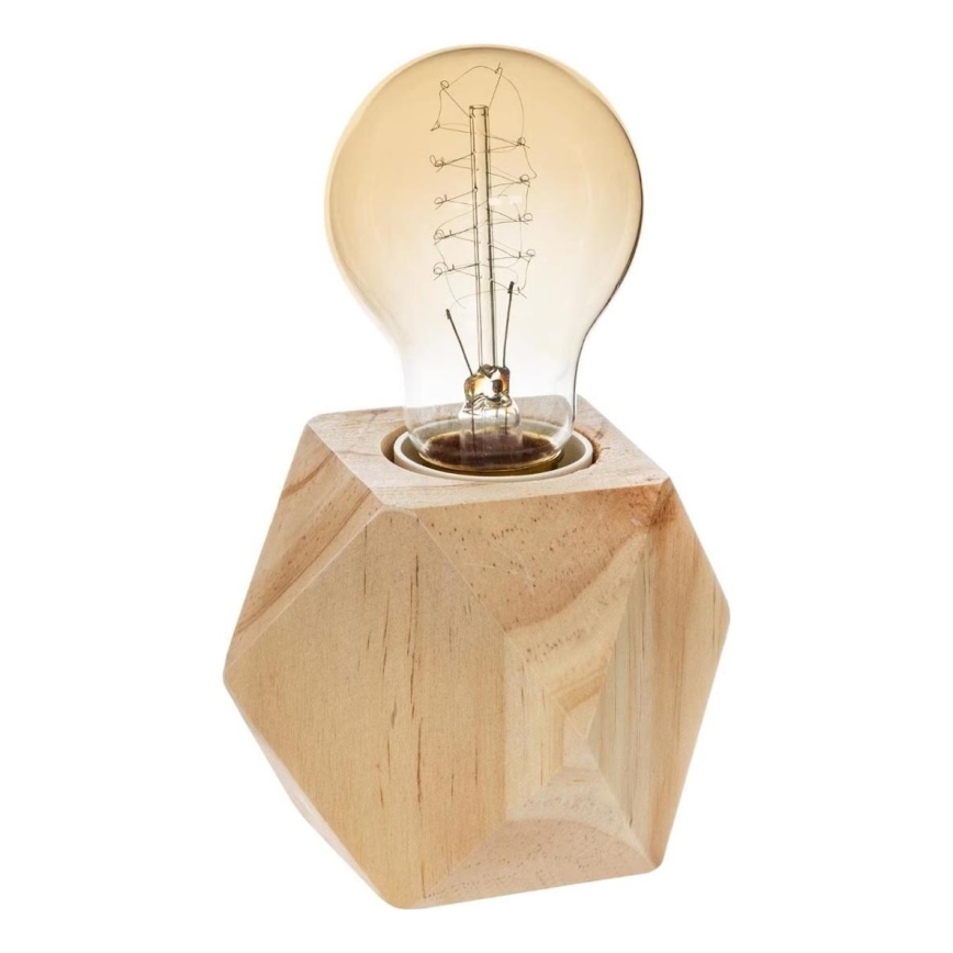 Atmosphera - Bordlampe BAHIA 1xE27/25W/230V fyrretræ