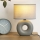 Atmosphera - Bordlampe BARU 1xE14/40W/230V grå