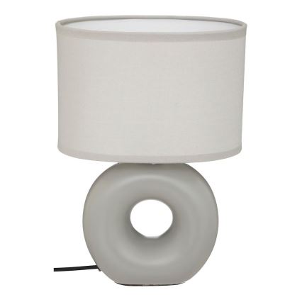 Atmosphera - Bordlampe BARU 1xE14/40W/230V grå