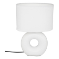 Atmosphera - Bordlampe BARU 1xE14/40W/230V hvid