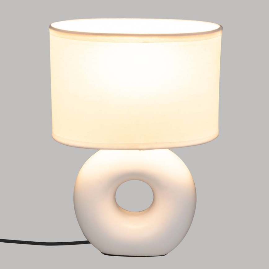 Atmosphera - Bordlampe BARU 1xE14/40W/230V hvid