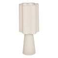 Atmosphera - Bordlampe BLANCA 1xE27/25W/230V cremefarvet