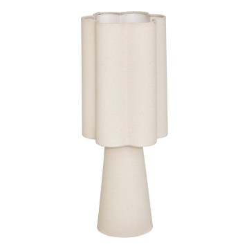 Atmosphera - Bordlampe BLANCA 1xE27/25W/230V cremefarvet