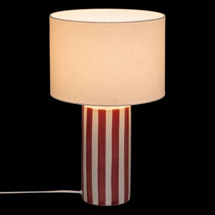 Atmosphera - Bordlampe FRIDA 1xE14/60W/230V rød