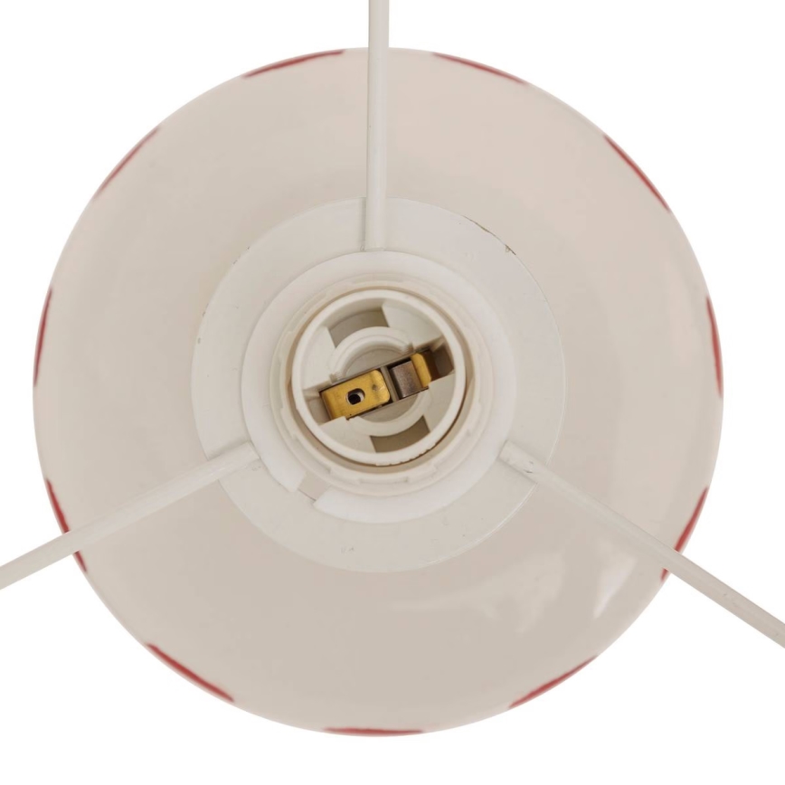 Atmosphera - Bordlampe FRIDA 1xE14/60W/230V rød