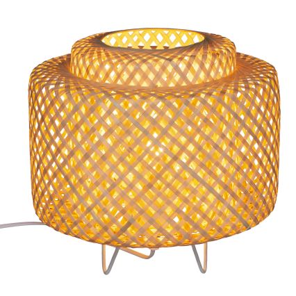 Atmosphera - Bordlampe LIBY 1xE27/40W/230V bambus