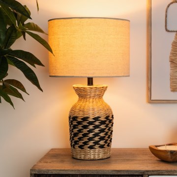 Atmosphera - Bordlampe MENA 1xE27/40W/230V vandhyacint