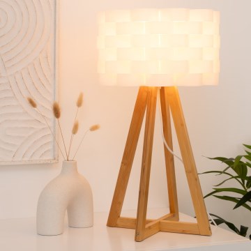 Atmosphera - Bordlampe MOKI 1xE14/40W/230V bambus