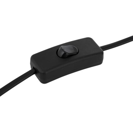 Atmosphera - Bordlampe MONIA 1xE14/60W/230V sort/hvid