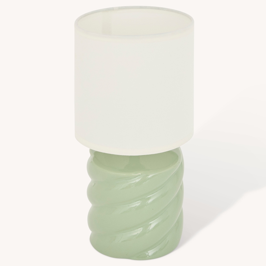 Atmosphera - Bordlampe NOLY 1xE14/40W/230V grøn