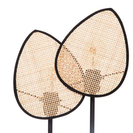 Atmosphera - Bordlampe OLME 1xE27/40W/230V Rattan