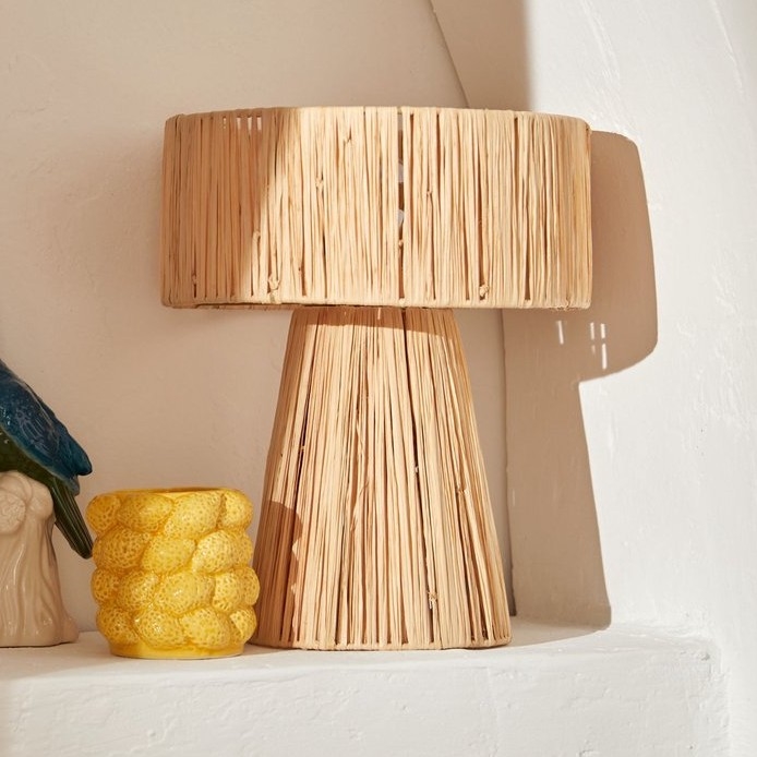 Atmosphera - Bordlampe ORANE 1xE27/40W/230V jute