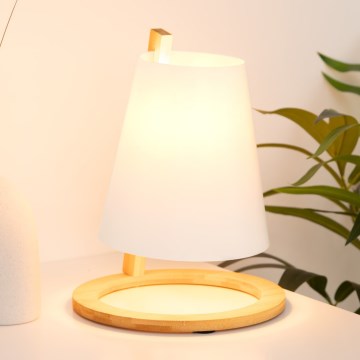 Atmosphera - Bordlampe PITA 1xE14/40W/230V bambus