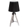 Atmosphera - Bordlampe RUNO 1xE27/25W/230V træ/sort