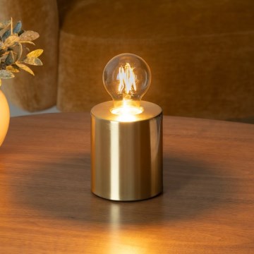 Atmosphera - Bordlampe SABA 1xE27/40W/230V guldfarvet