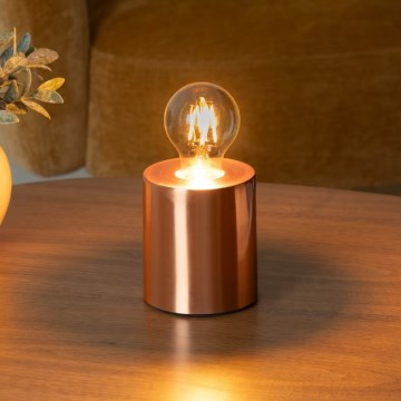 Atmosphera - Bordlampe SABA 1xE27/40W/230V kobber