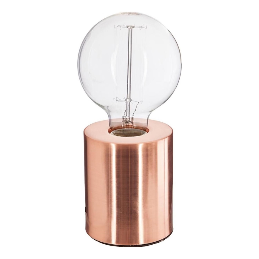 Atmosphera - Bordlampe SABA 1xE27/40W/230V kobber