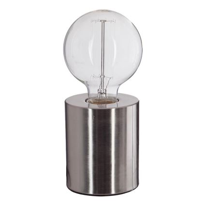 Atmosphera - Bordlampe SABA 1xE27/40W/230V sølvfarvet