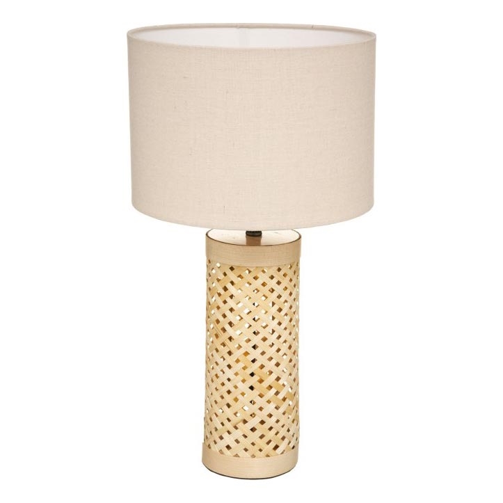 Atmosphera - Bordlampe SALMA 1xE27/40W/230V bambus