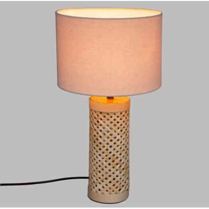 Atmosphera - Bordlampe SALMA 1xE27/40W/230V bambus