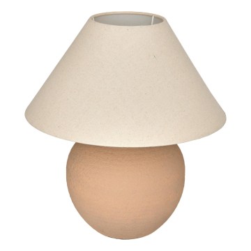 Atmosphera - Bordlampe SEIYA 1xE27/60W/230V brun/beige