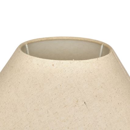 Atmosphera - Bordlampe SEIYA 1xE27/60W/230V brun/beige