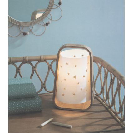 Atmosphera - Bordlampe STARS 1xE14/40W/230V bambus