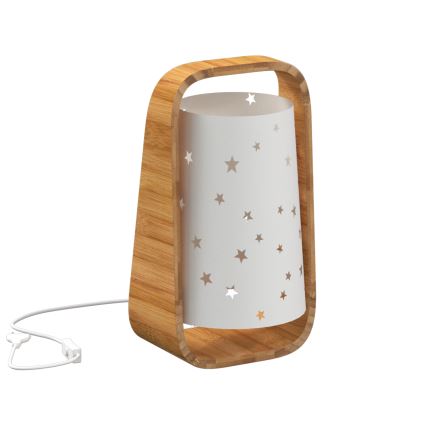Atmosphera - Bordlampe STARS 1xE14/40W/230V bambus