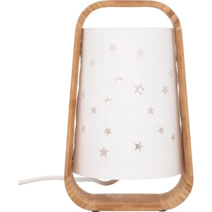 Atmosphera - Bordlampe STARS 1xE14/40W/230V bambus