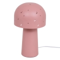 Atmosphera - Bordlampe til børn STARRY MUSHROOM 1xE14/25W/230V lyserød