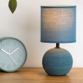 Atmosphera - Bordlampe TIMÉO 1xE14/60W/230V blå