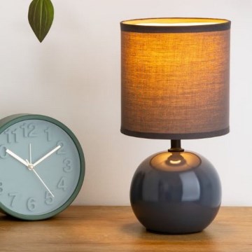 Atmosphera - Bordlampe TIMÉO 1xE14/60W/230V blå/lilla