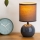Atmosphera - Bordlampe TIMÉO 1xE14/60W/230V blå/lilla