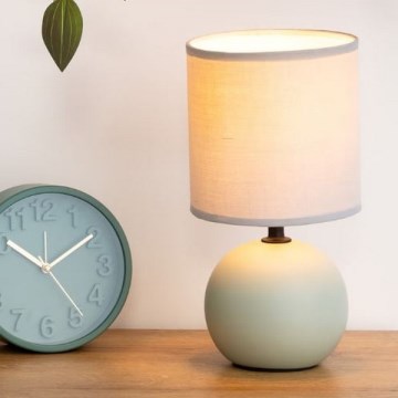 Atmosphera - Bordlampe TIMÉO 1xE14/60W/230V grå