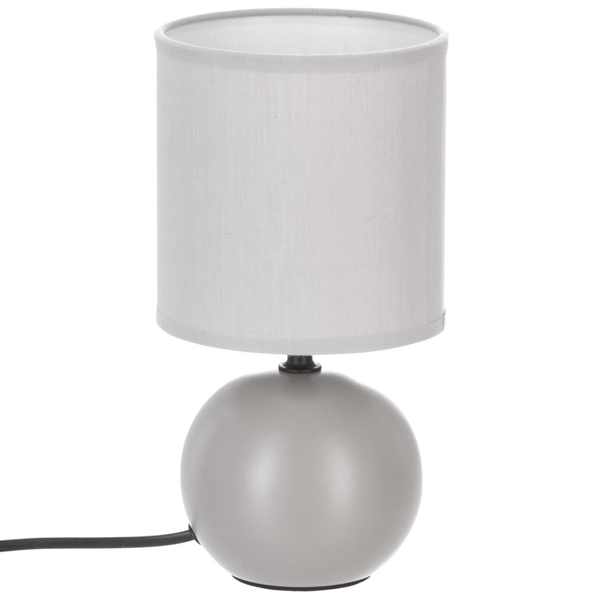 Atmosphera - Bordlampe TIMÉO 1xE14/60W/230V grå