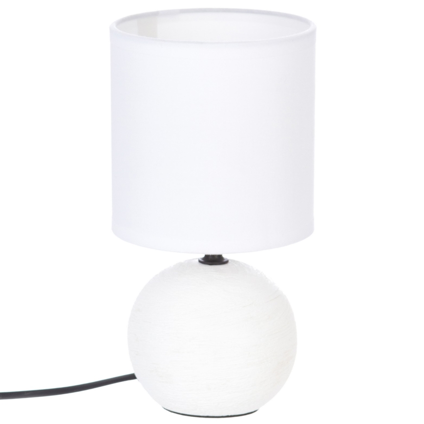 Atmosphera - Bordlampe TIMÉO 1xE14/60W/230V hvid