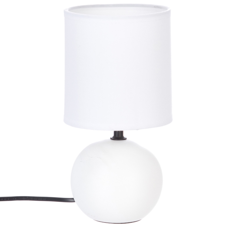 Atmosphera - Bordlampe TIMÉO 1xE14/60W/230V mat hvid