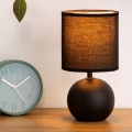 Atmosphera - Bordlampe TIMÉO 1xE14/60W/230V mat sort