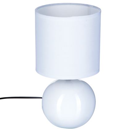 Atmosphera - Bordlampe TIMÉO 1xE14/60W/230V skinnende hvid