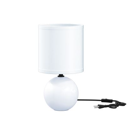 Atmosphera - Bordlampe TIMÉO 1xE14/60W/230V skinnende hvid