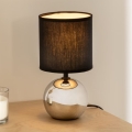 Atmosphera - Bordlampe TIMÉO 1xE14/60W/230V skinnende krom/sort