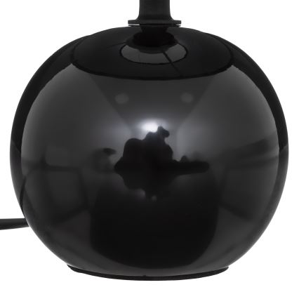 Atmosphera - Bordlampe TIMÉO 1xE14/60W/230V skinnende sort