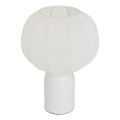 Atmosphera - Bordlampe TOBIE 1xE27/60W/230V hvid