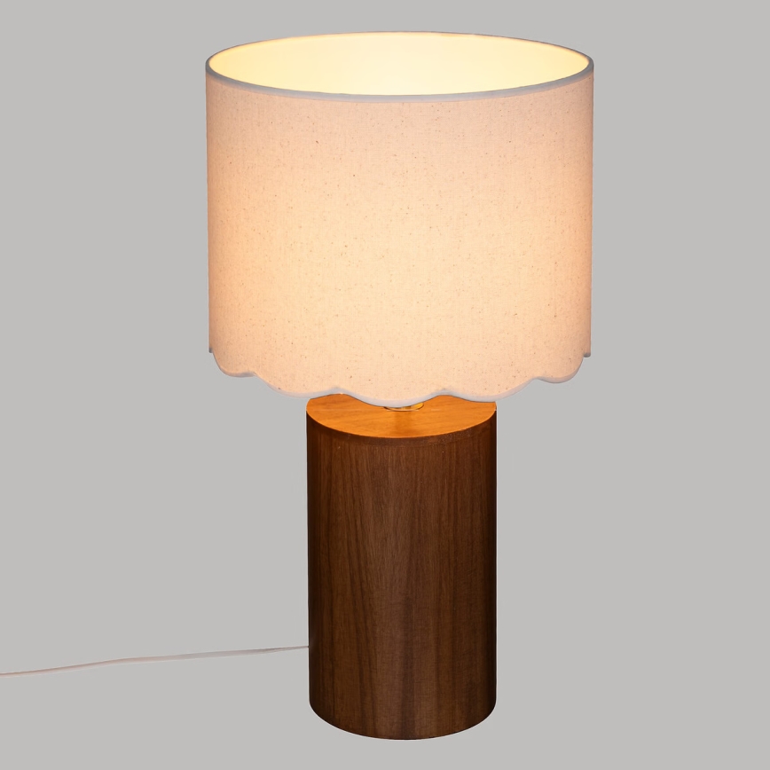 Atmosphera - Bordlampe VANIA 1xE27/40W/230V fyrretræ