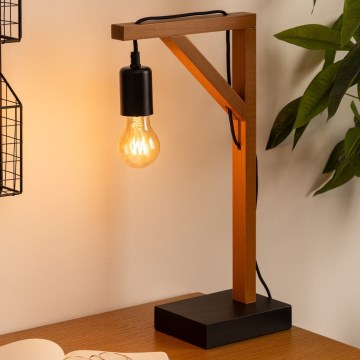 Atmosphera - Bordlampe WILD 1xE27/25W/230V fyrretræ