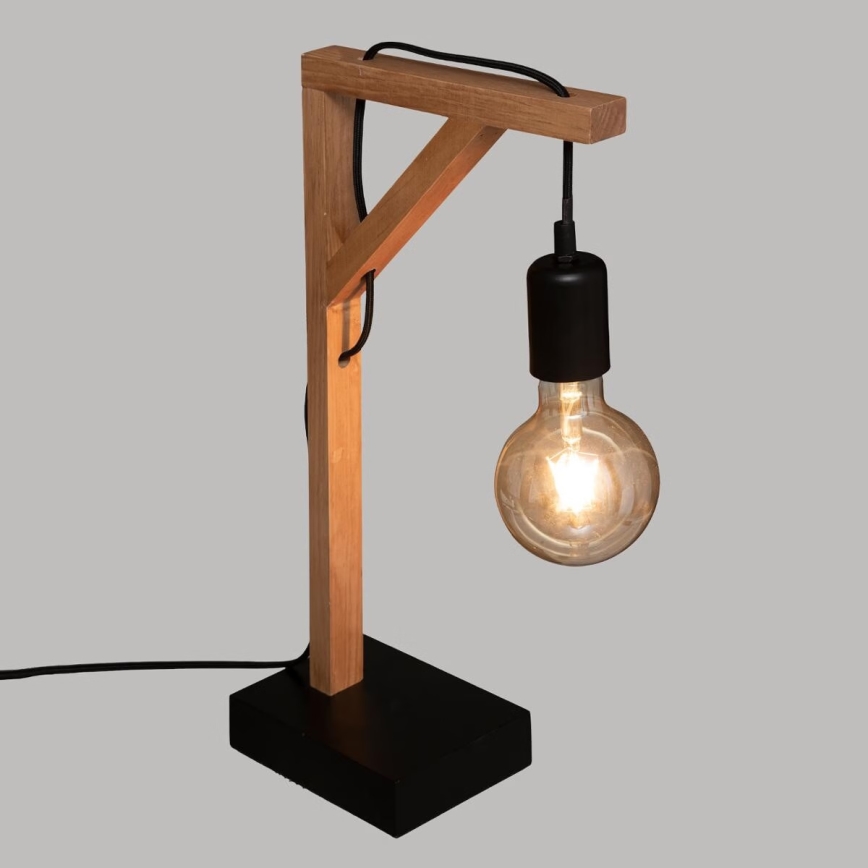 Atmosphera - Bordlampe WILD 1xE27/25W/230V fyrretræ