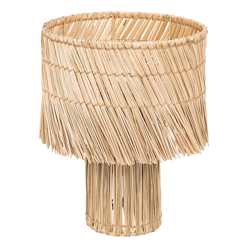 Atmosphera - Bordlampe YONI 1xE27/40W/230V rákos